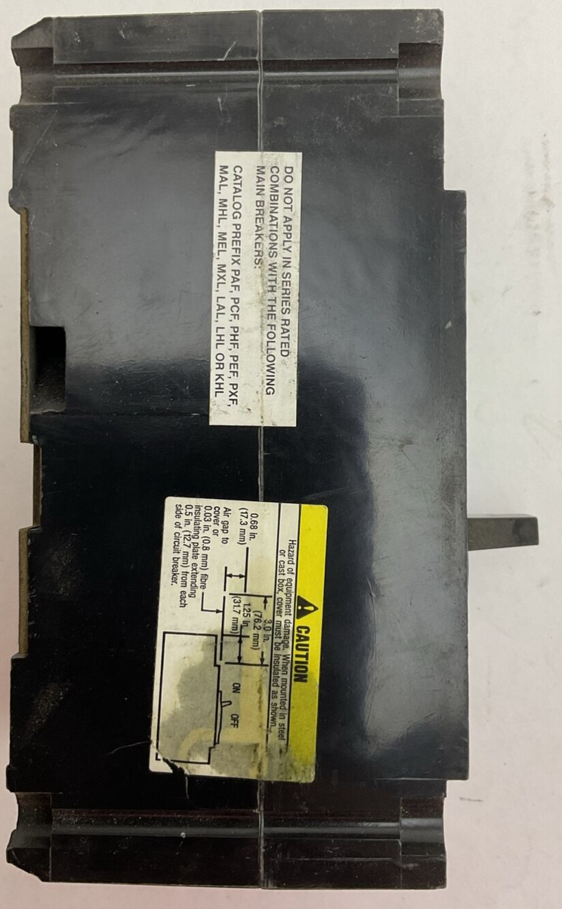 SQUARE D FHL26050 2POLE THERMAL-MAGNETIC CIRCUIT BREAKER 50A 600VAC 250VDC SER 2