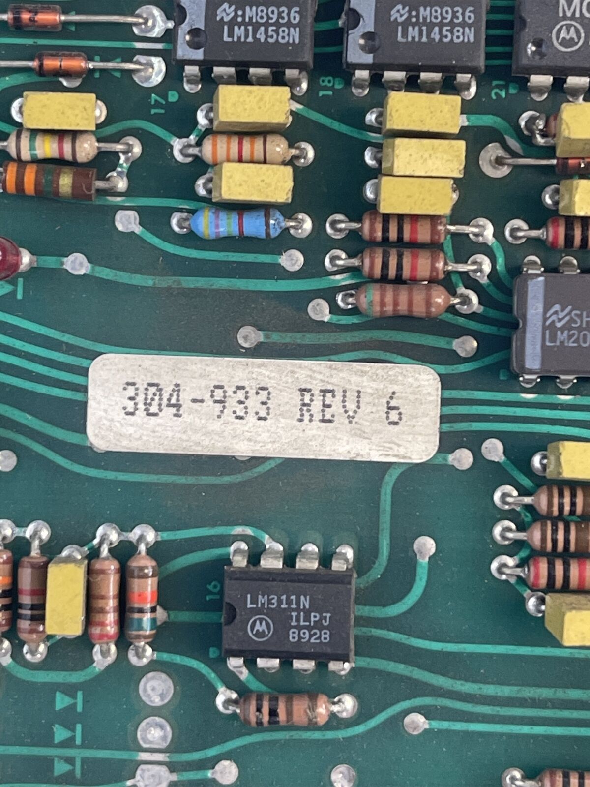 UNICO 304-933 REV 6 FIRING CIRCUIT BOARD 500-045-B