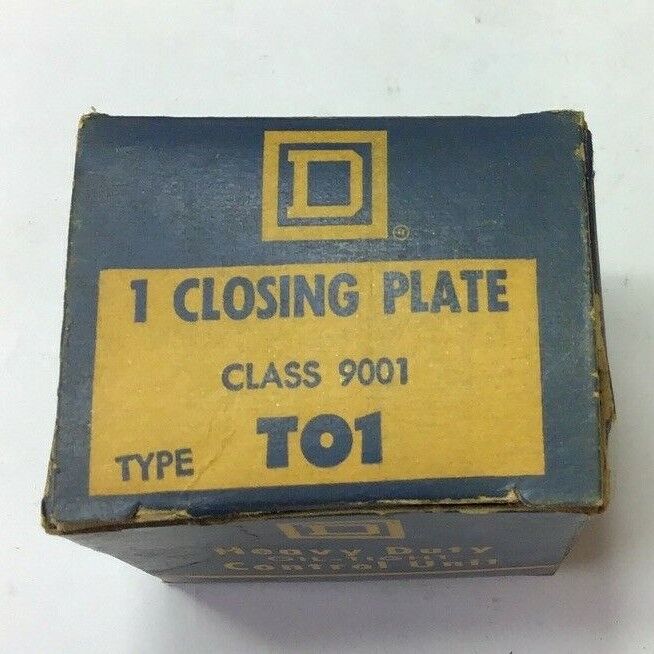 SQUARE D 9001 T01 CLOSING PLATE ***LOTOF3***
