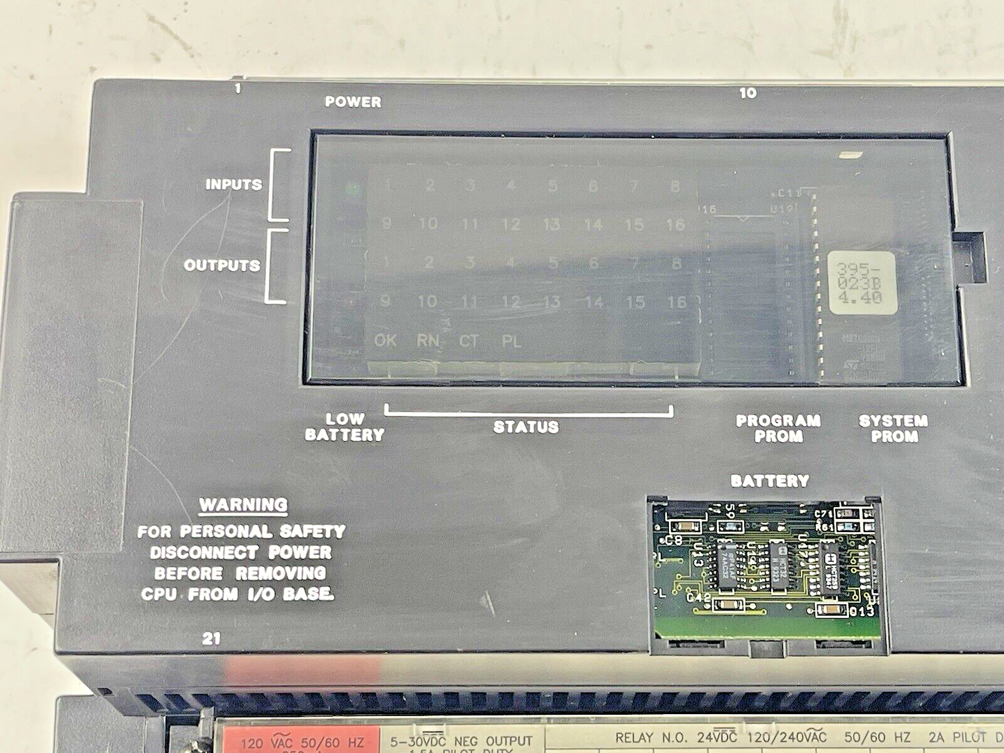 GE FANUC - IC692CPU211E - SERIES 90-20 PROGRAMMABLE CONTROLLER - 24 VDC, 120 VAC