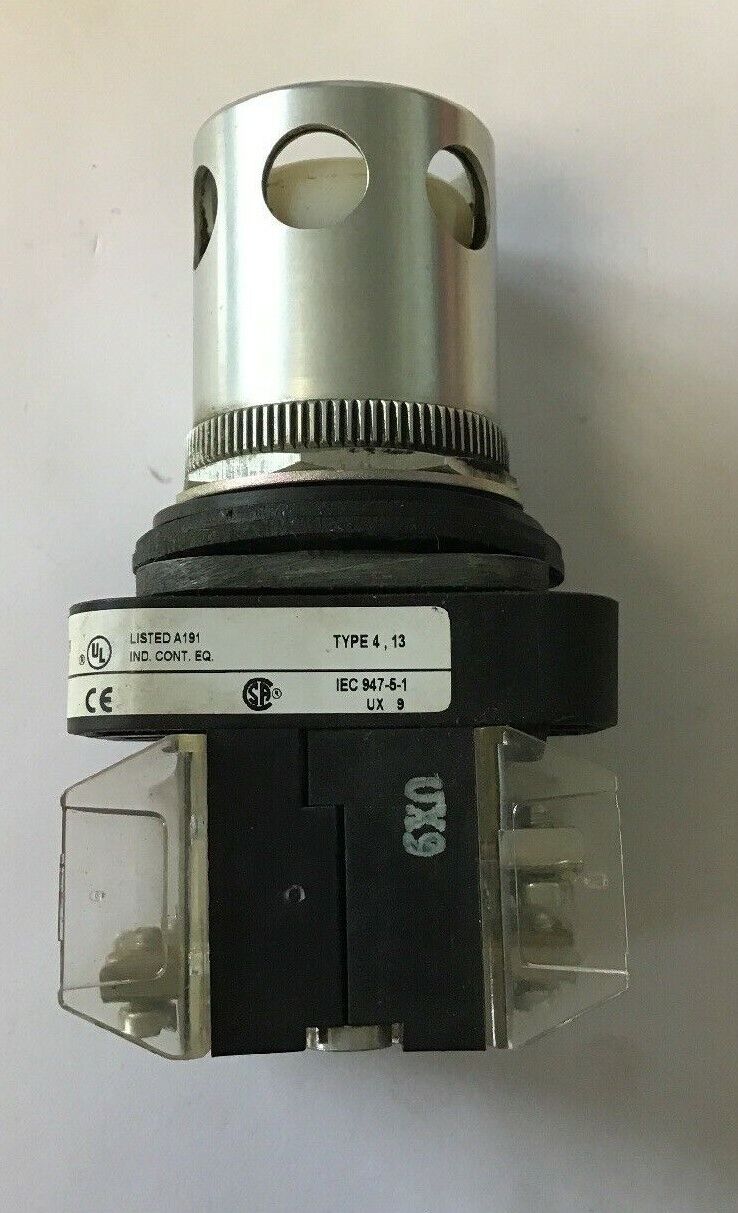 ALLEN BRADLEY 800T-QA24 SER T 24VAC/VDC PUSH BUTTON WHITE