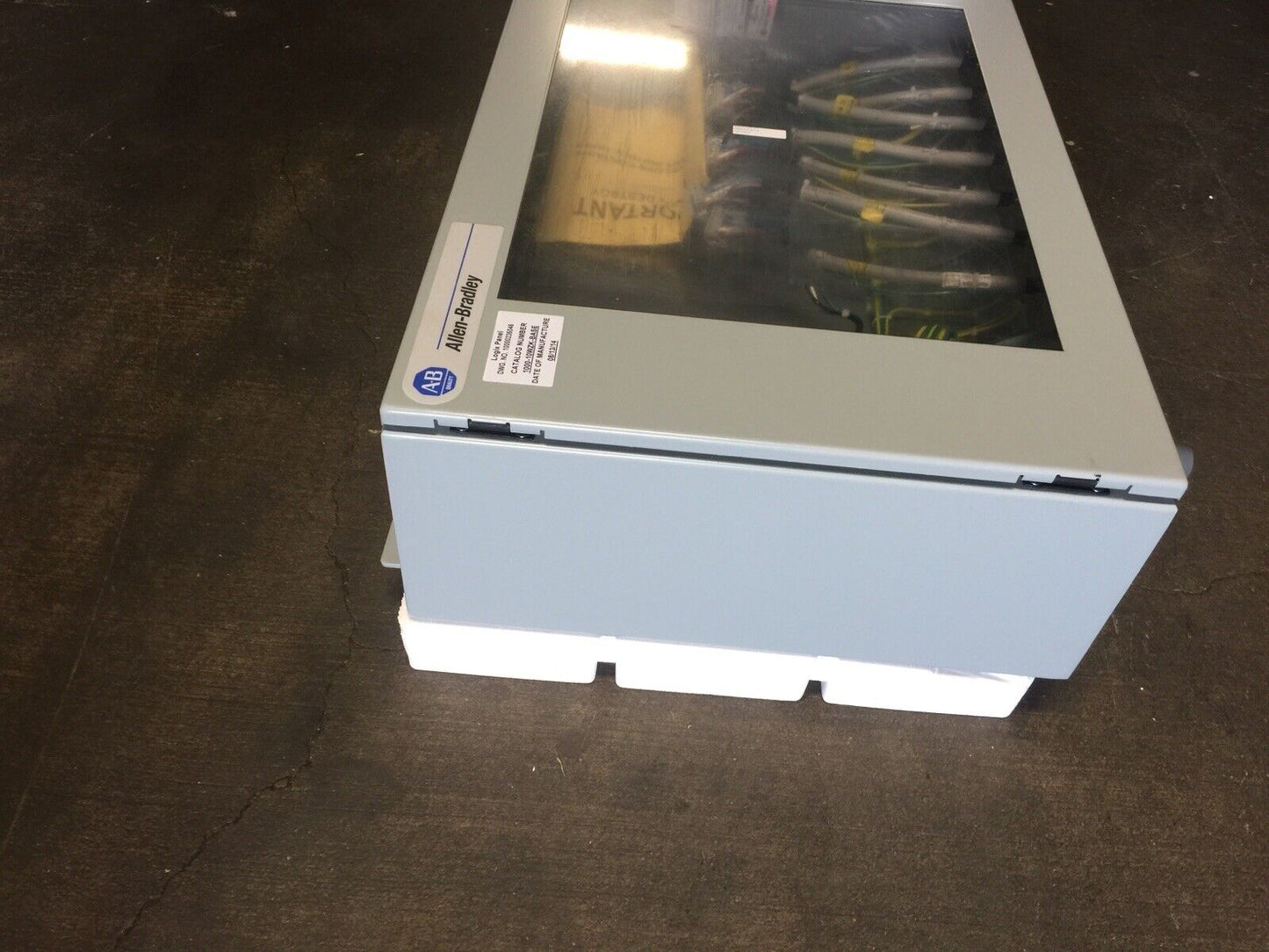 ALLEN BRADLEY 1000-10WZK-BASE LOGIX PANEL HOFFMAN CSD30248W/SPL INDUSTRIAL CONTR