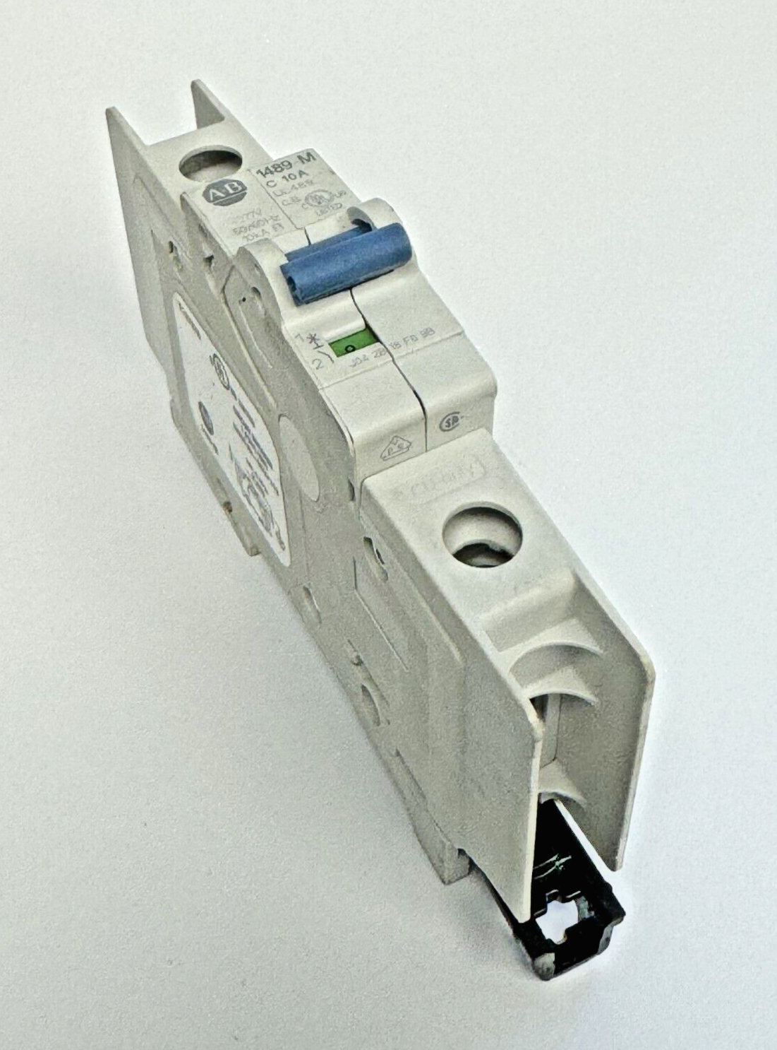 ALLEN-BRADLEY - 1489-M1C100 SER. D - MINIATURE CIRCUIT BREAKER - 1 P, 10A, 277 V