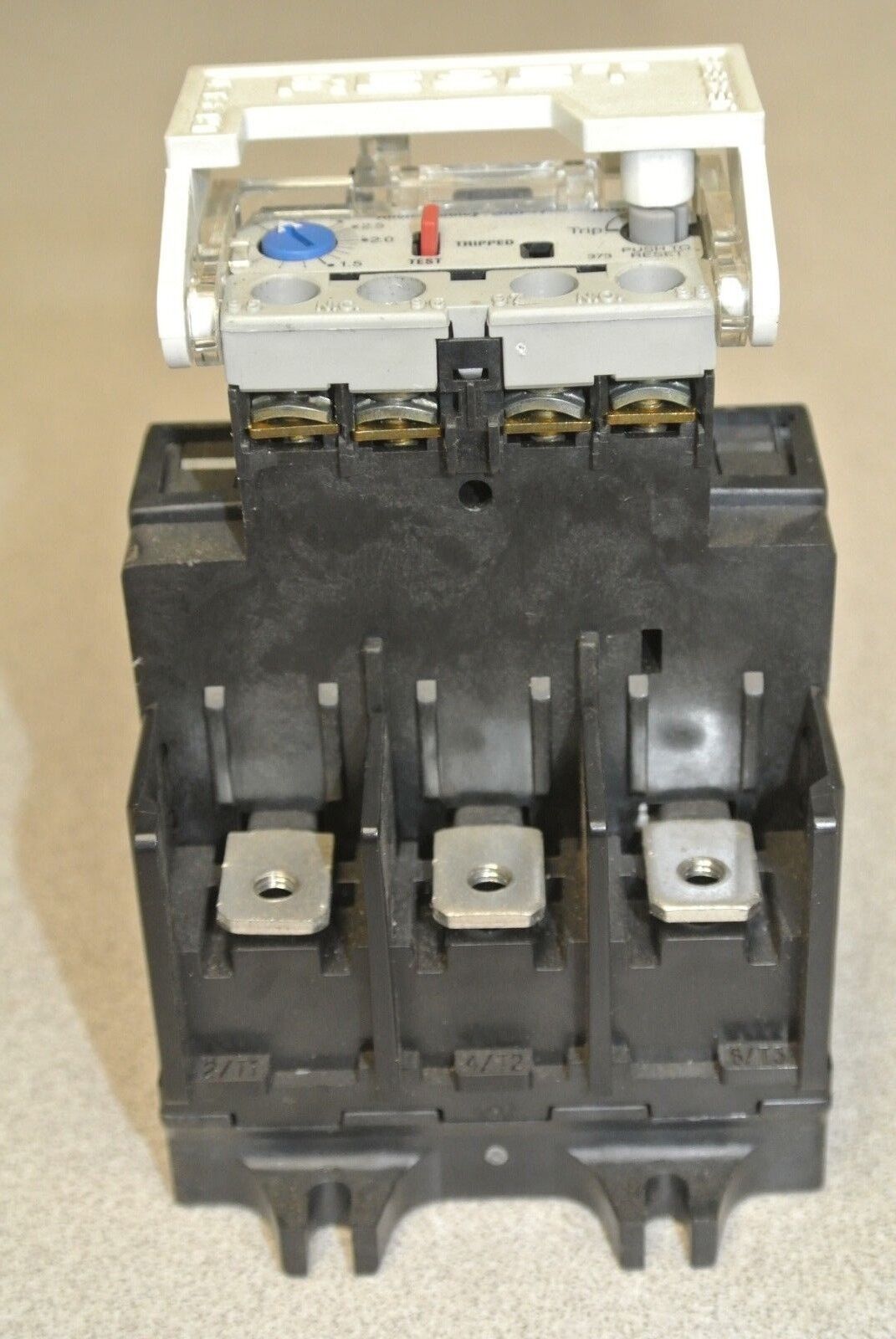 ALLEN-BRADLEY 592-A2DA OVERLOAD RELAY / 1.0-2.9A / TRIP CLASS 20