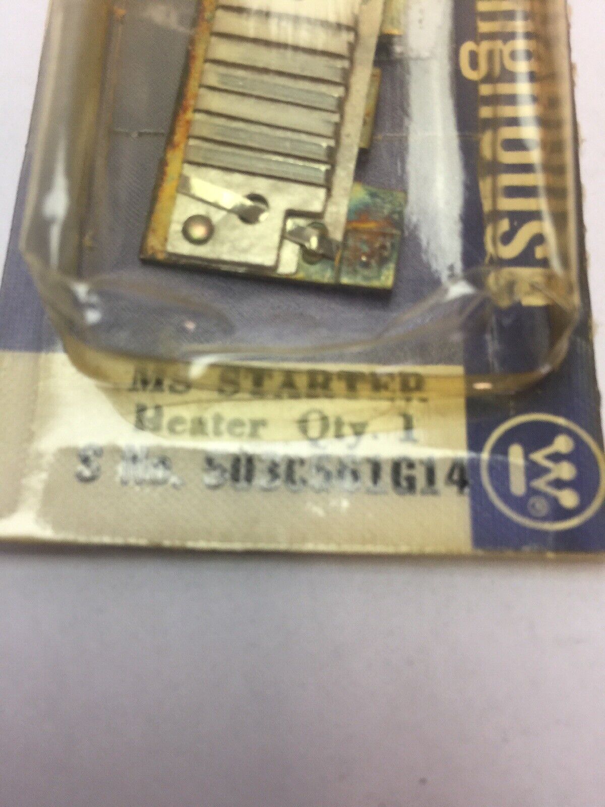 WESTINGHOUSE MSH 1.7A MS STARTER HEATER (LOT OF 3)