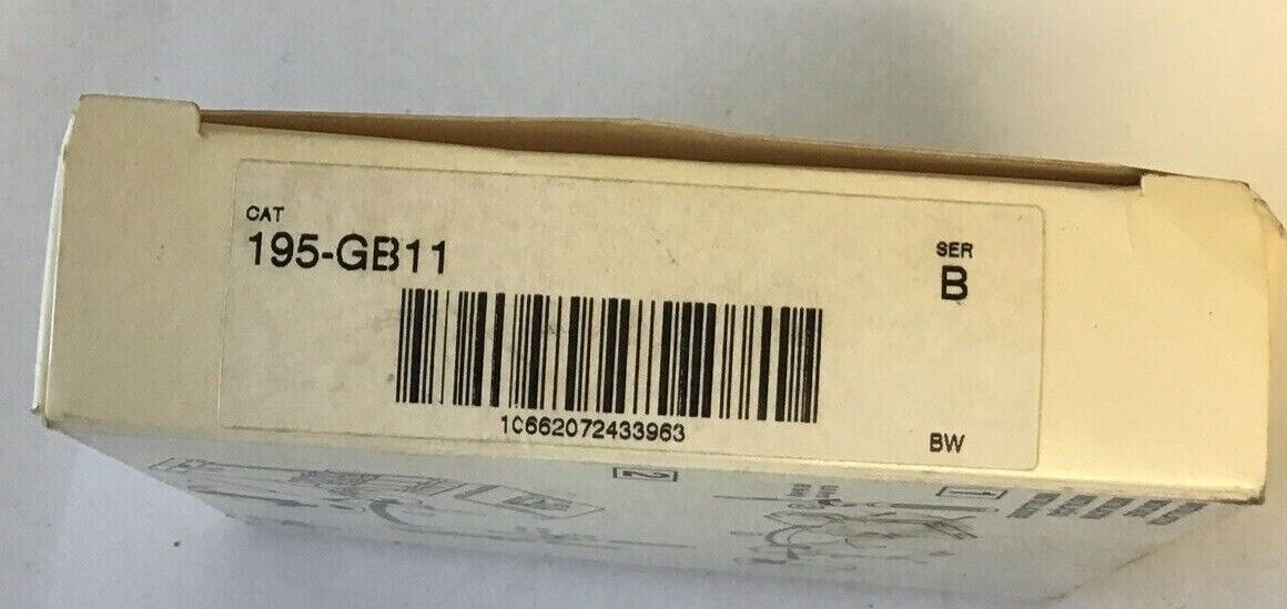 ALLEN BRADLEY 195-GB11 AUXILIARY SWITCH CONTACT SER.B