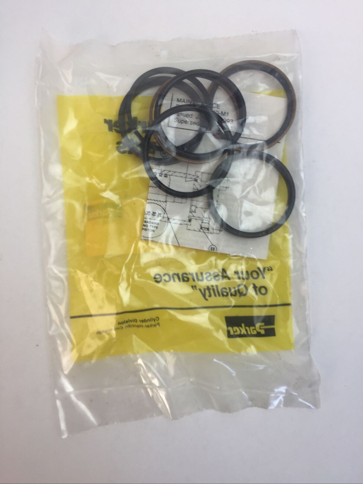 PARKER PK202HK001 2" BUNAN "HI-LOAD" PISTON SEAL KIT