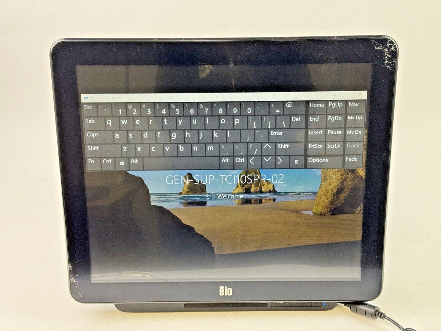 ELO - ESY17X3 - 17" in ALL IN ONE TOUCHSCREEN COMPUTER POS AIO SYSTEM - SEE DESC