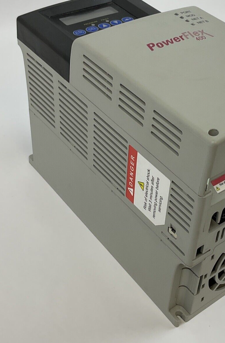 ALLEN BRADLEY 22C-D012N103 INVERTER 7.5HP FRN6.01 SER.A 5.5KW 14.2A 480V