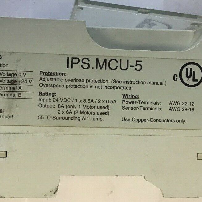 MAN ROLAND IPS.MCU-5 MOTOR CONTROL - 16.86959-0026 - Rev. A ***FOR PARTS***