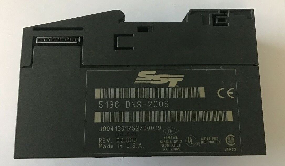 SIEMENS 5136-DNS-200S DEVICENET SST 24VDC MODULE REL 2.001