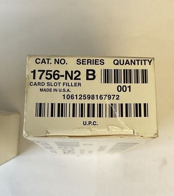 ALLEN BRADLEY 1756-N2 CARD SLOT FILLER SER.B ***LOTOF3***
