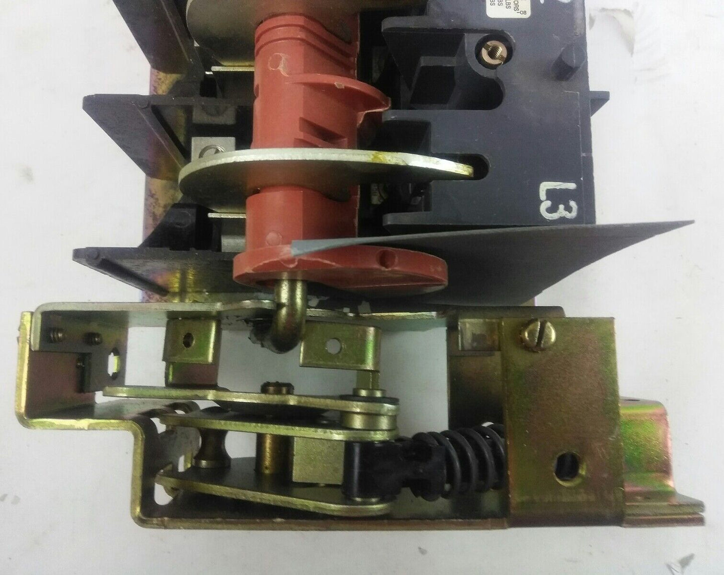 Square D 9422 TE-1 Series A Flange Mounted 100A Disconnect Switch 3P Non Fusible
