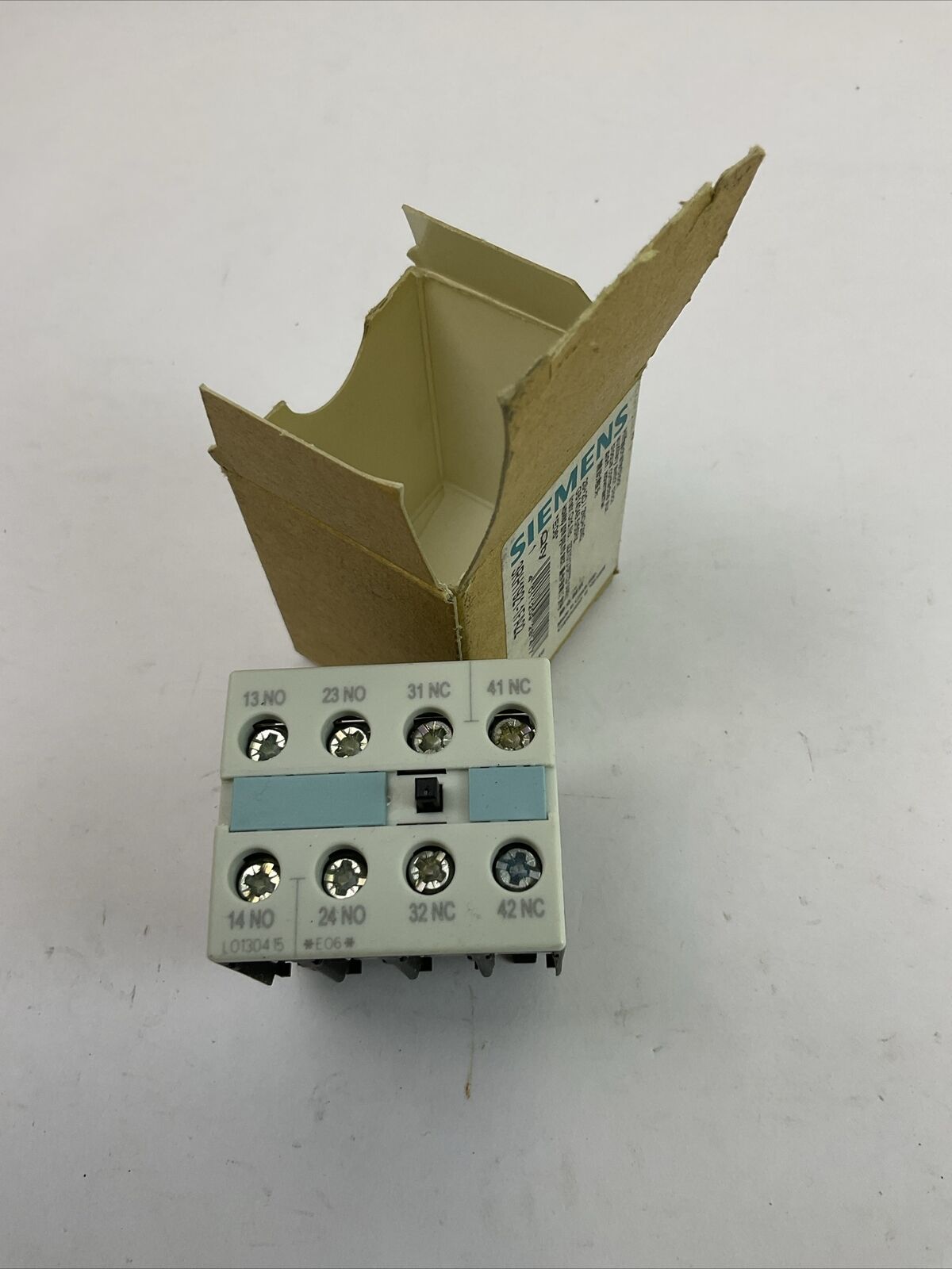 SIEMENS 3RH1921-1FA22 AUXILIARY SWITCH BLOCK