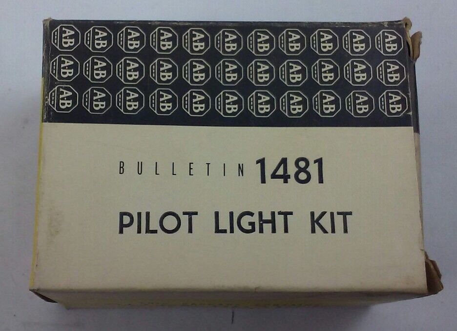 ALLEN BRADLEY PILOT LIGHT MODULE KIT 1481-N52A120 (red 800T-P16 light) (NEW)
