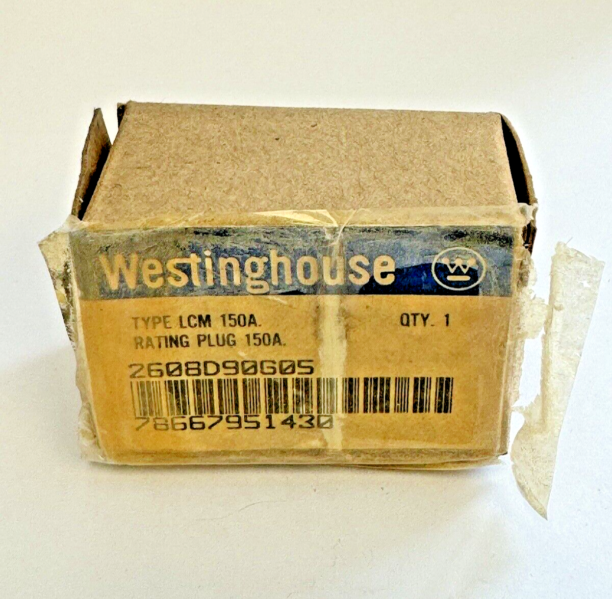 WESTINGHOUSE - LCM 150 150A - RATING PLUG - 150LCM - 150 AMPERE