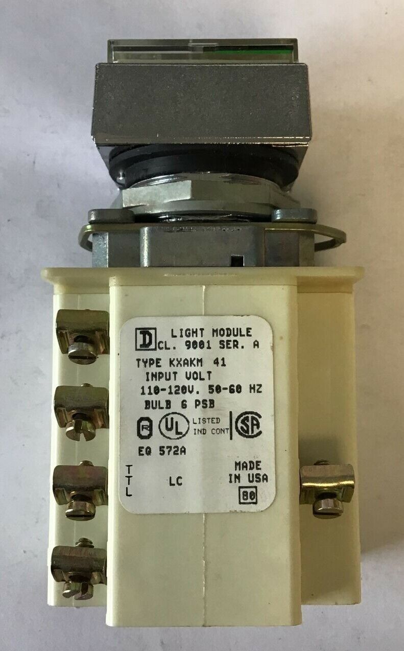 SQUARE D 9001 KXPC131 QUAD PILOT LIGHT