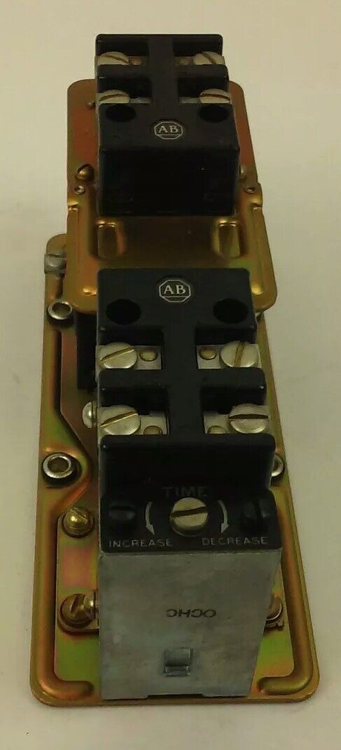 ALLEN BRADLEY 849-ZOD321, SER. B, PNEUMATIC TIMING RELAY, 120V-60HZ, NEW