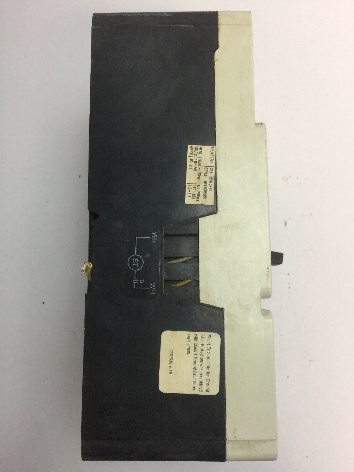 CUTLER HAMMER HM2P400X5WS10 MOTOR CIRCUIT PROTECTOR 400A 600VAC 250VDC 2 POLE