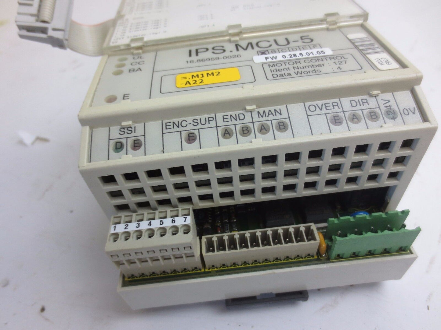 MAN ROLAND IPS.MCU-5 MOTOR CONTROL - 16.86959-0026 - Rev. A