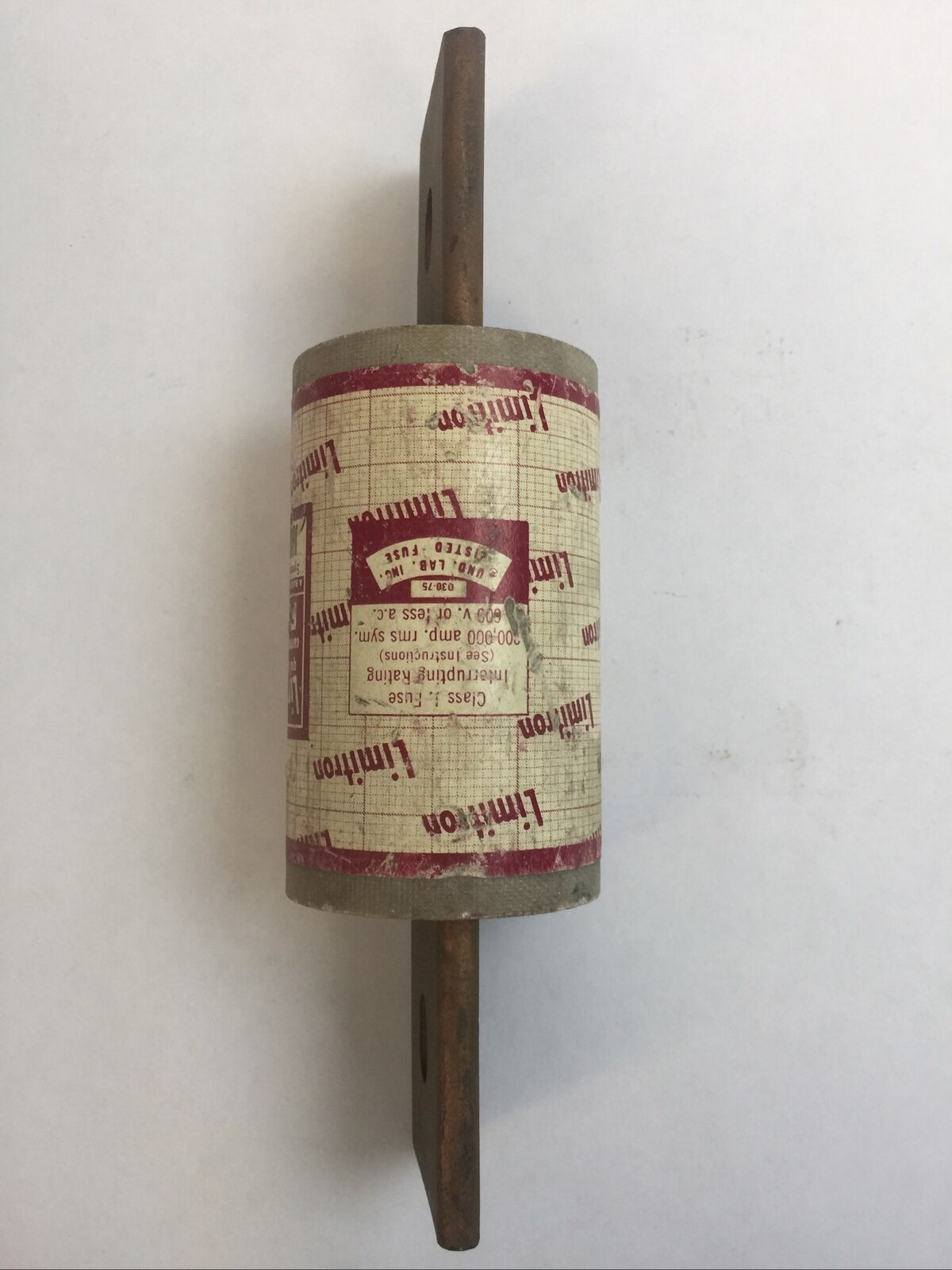 BUSSMAN JKS225 LIMITRON QUICK-ACTING CURRENT-LIMITING FUSE 225AMP 600VAC CLASS J