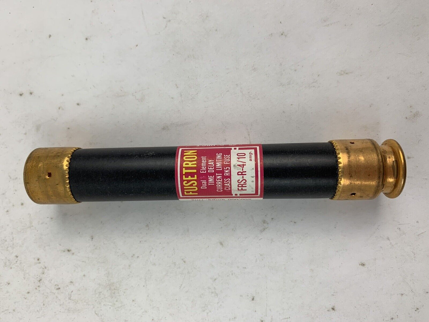 Bussmann Fusetron Dual-Element FRS-R-4/10 4/10A 600V Fuse "Lot of 10"