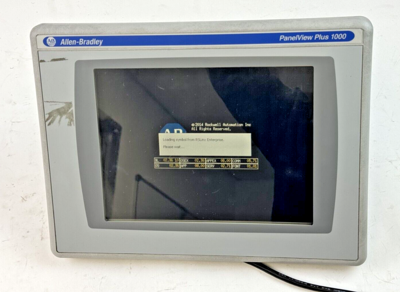 ALLEN-BRADLEY - 2711PC-T10C4D8 SER. A - PANELVIEW PLUS 1000 ASSEMBLED TERMINAL