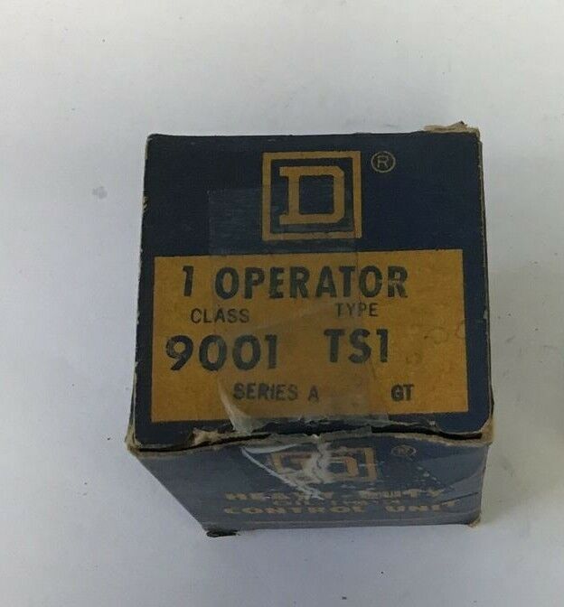 SQUARE D 9001 TS1 SELECTOR SWITCH OPERATOR SER.A