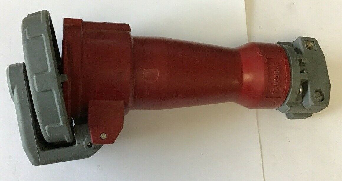 HUBBELL 420C7W 20A 480VAC RECEPTACLE PLUG PIN AND SLEEVE