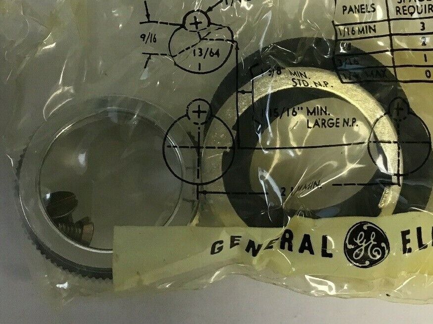 GENERAL ELECTRIC CR2940UN200C OILTIGHT SEL.SWITCH CYLINDER LOCK KEYED