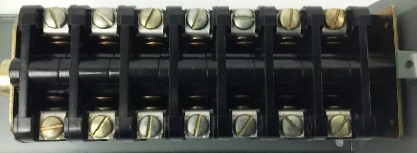 ALLEN BRADLEY H609083-2 ROTARY PILOT SWITCH, SIZE 10, 25A, H609083/2, BUL. 806