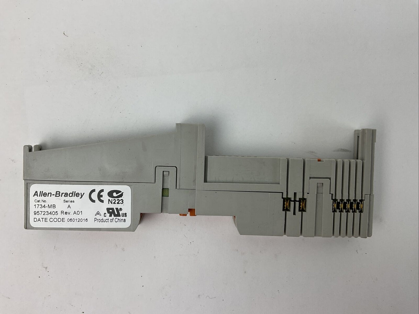 ALLEN BRADLEY 1734-MB SER A REV A01 BASE MODULE (LOT OF 3)