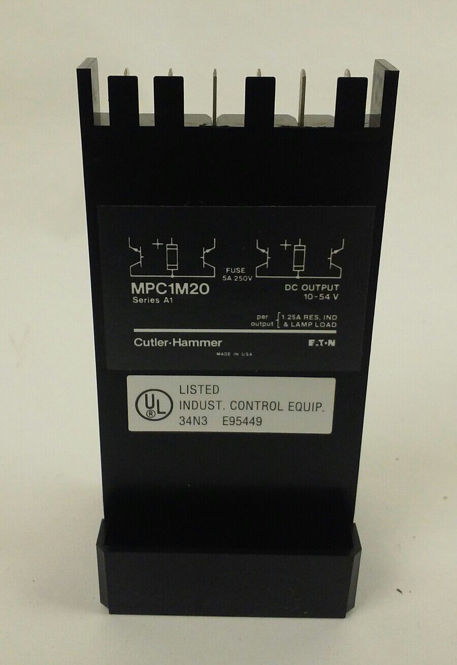 Eaton Cutler Hammer MPC1M20 DC OUTPUT MODULE -- 10-54 V DC -- (MPC-1M20) **NEW**