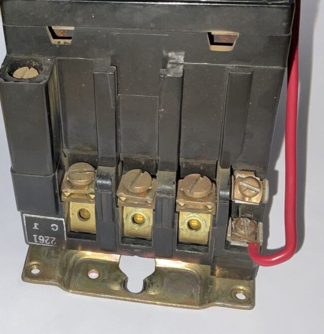 SQUARE D 8536 SCO-3 12.8 HEATERS FORM S SER.A 600VAC 10HP 120V COIL