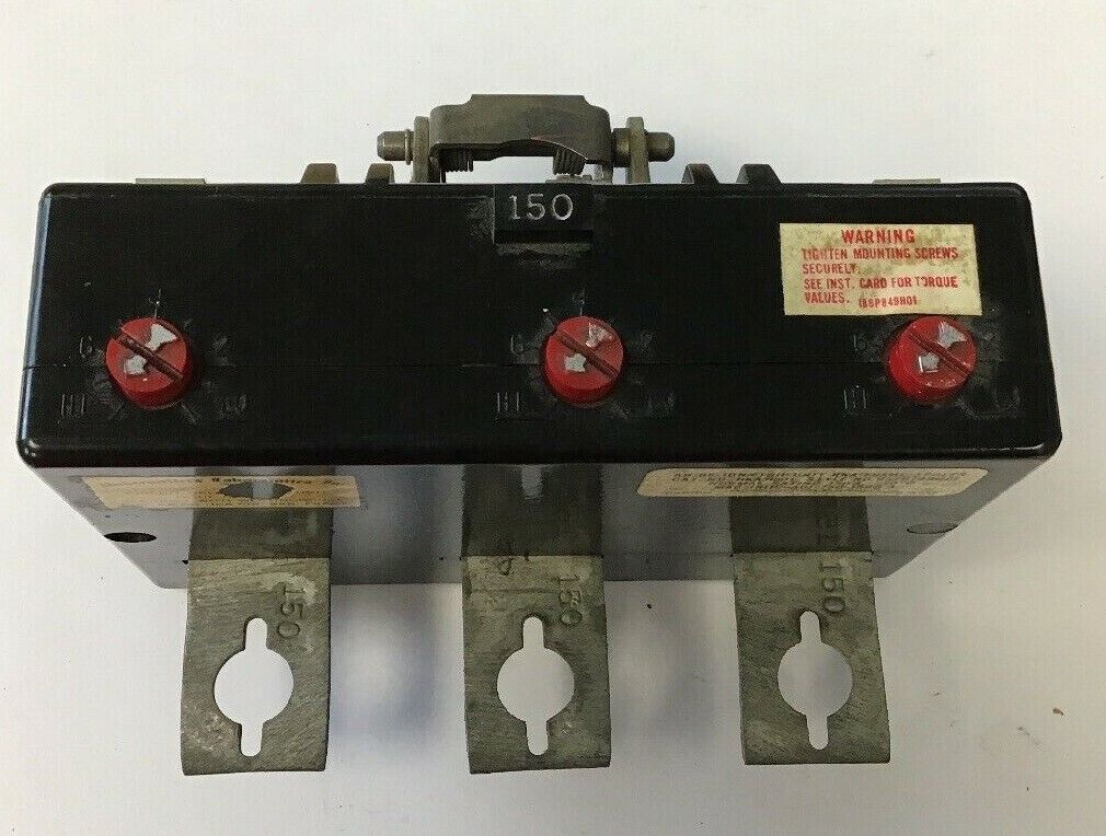 WESTINGHOUSE HKA3150T TRIP UNIT 150A 3POLE HKA-FRAME