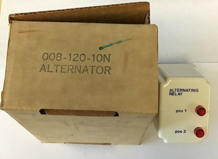 MPE INC. 008-120-10N ALERNATING RELAY 10A 120VAC
