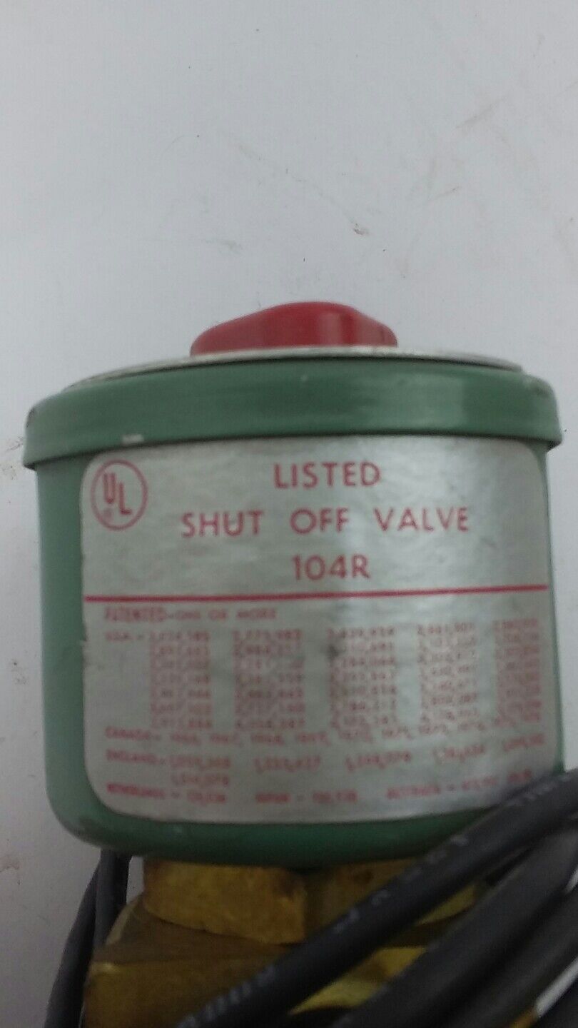 ASCO 8210D4 SOLENOID VALVE 100 VOLTS 50 HZ 120 VOLTS 60 HZ 6 WATTS