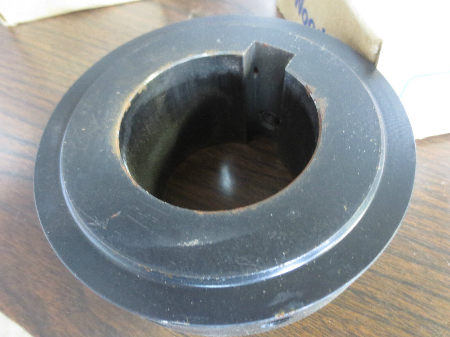 T.B. WOOD'S WE20H238 TIRE COUPLING HUB 2-3/8" BORE w/ KEYWAY - NEW SURPLUS