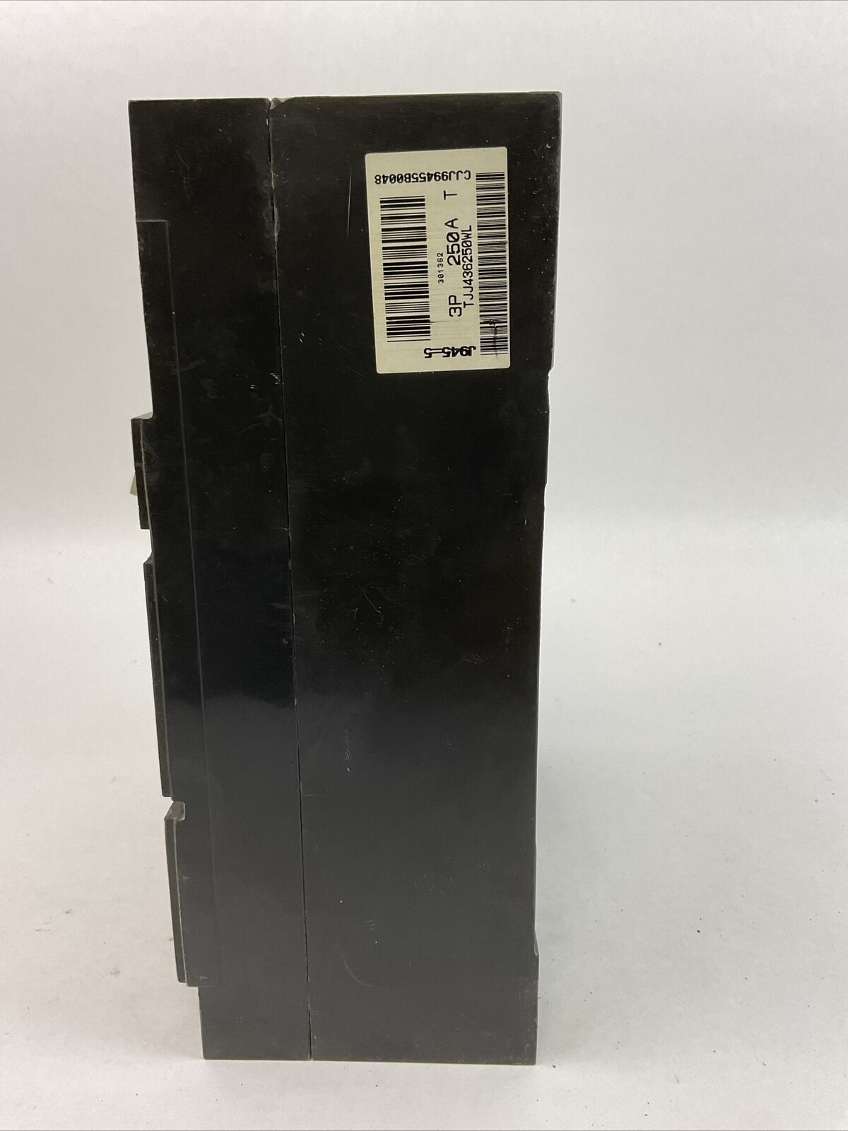 GE TJJ436250WL INDUSTRIAL CIRCUIT BREAKER 250AMP 600VAC 500VDC 3POLE