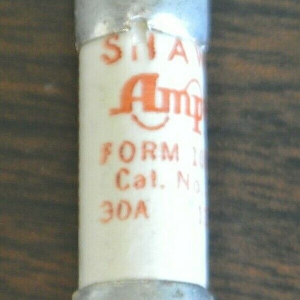BOX of 10 / SHAWMUT A13X30 AMP-TRAP® FUSE / 30A / 130V / NEW SURPLUS