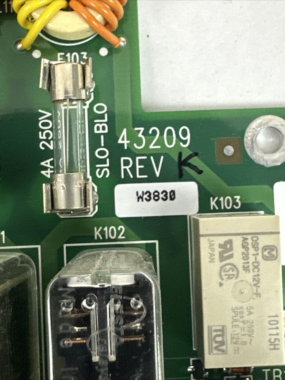 43209 REV K CIRCUIT BOARD