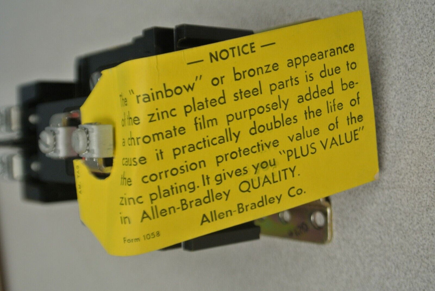 ALLEN-BRADLEY 700-BR200 TYPE BR AC RELAY / 2 POLE / 110V / 2 N.O. / NEW SURPLUS