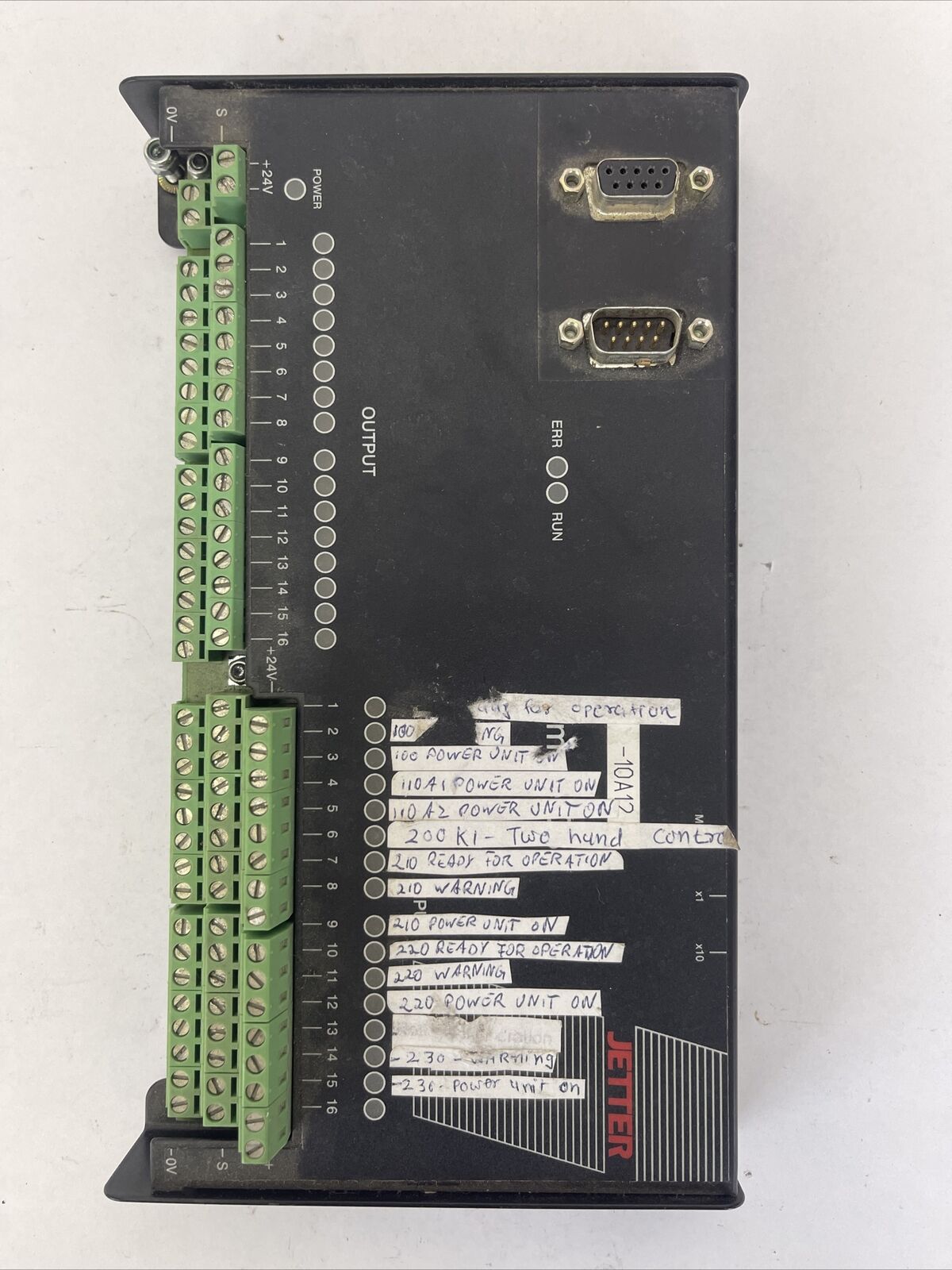 JETTER D32 PNP I/O MODULE REMOTE CONTROL 20-30VDC