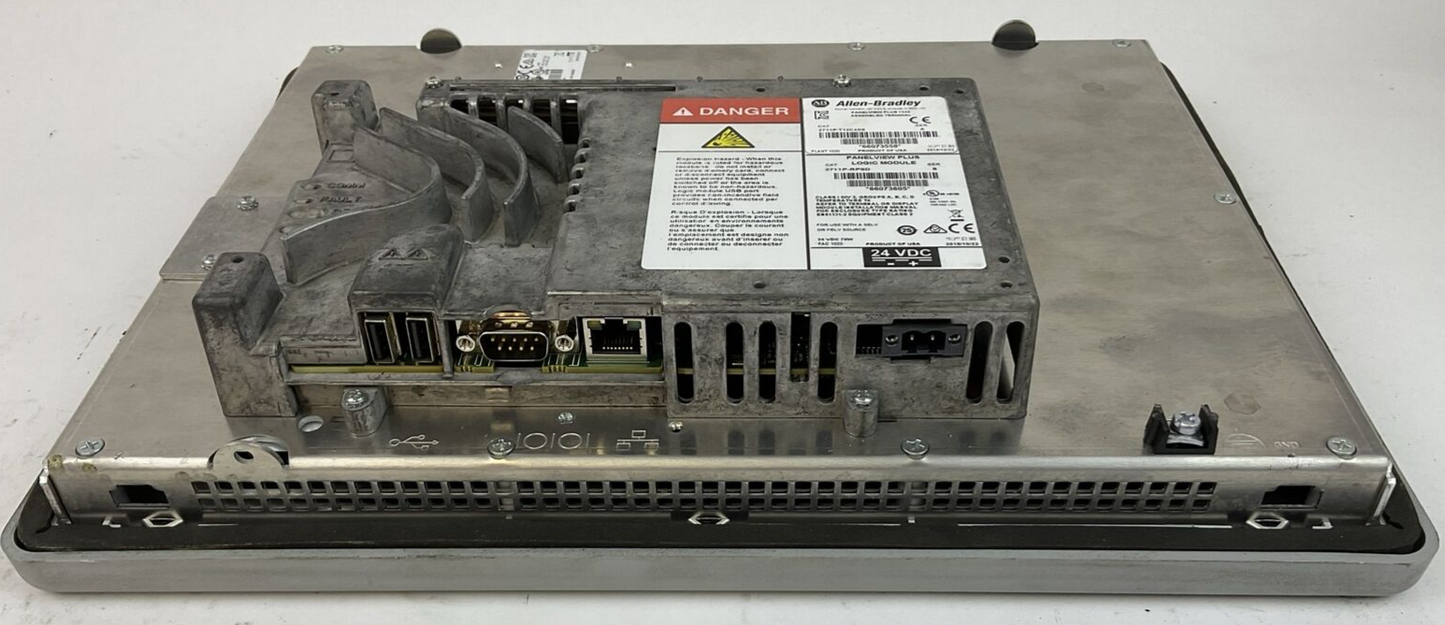 ALLEN BRADLEY 2711P-T12C4D8 SER A PANELVIEW PLUS 2711P-RDT12C 2711P-RP8D 24VDC