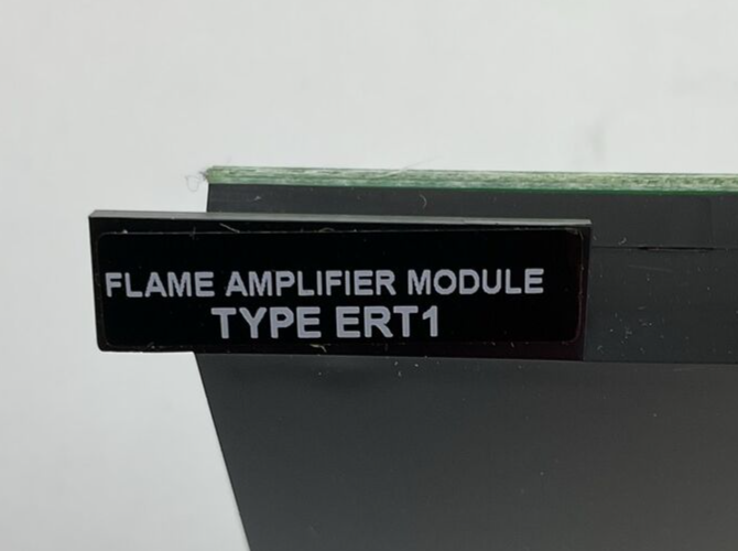 FIREYE TYPE ERT1 FLAME RECTIFICATION FLAME AMPLIFIER MODULE