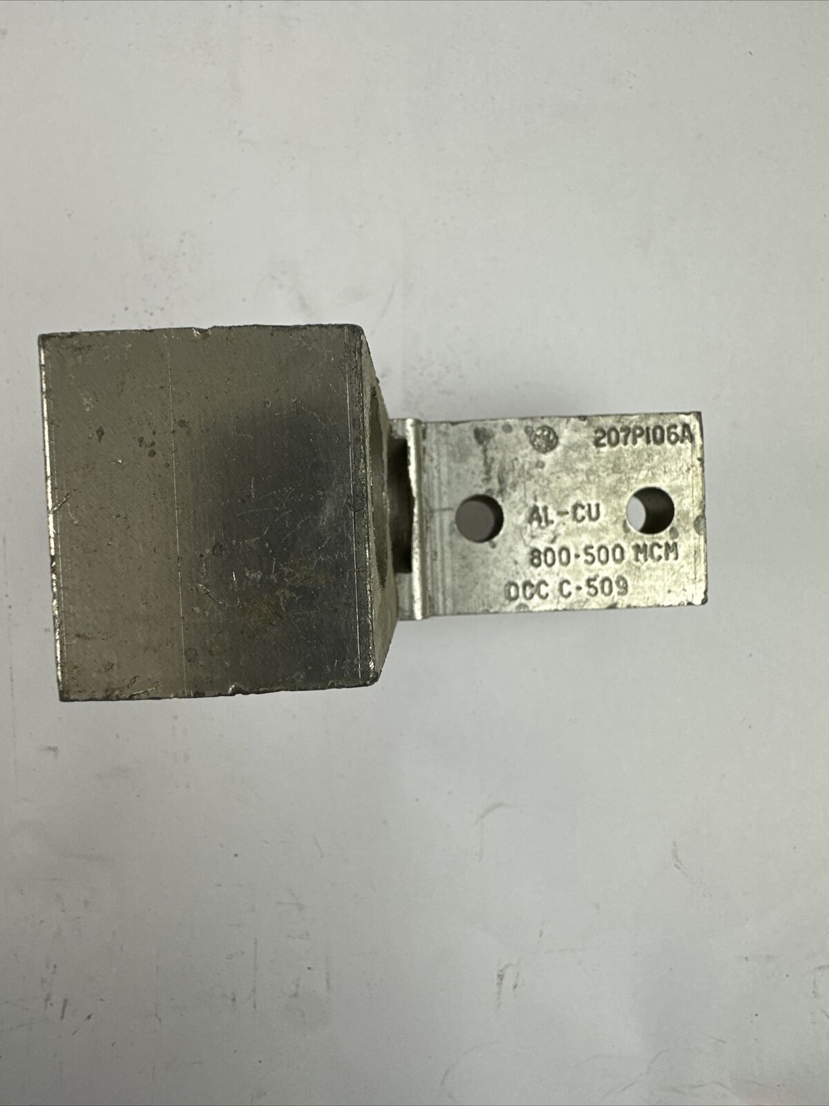 GE 207P106A TERMINAL LUG AL-CU 800-500 MCM DCC C-509