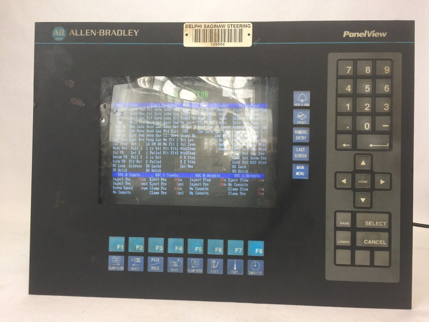 ALLEN BRADLEY 2711-KC1 PANELVIEW SER D REV B FRN 4.00.00 115/230VAC 80W