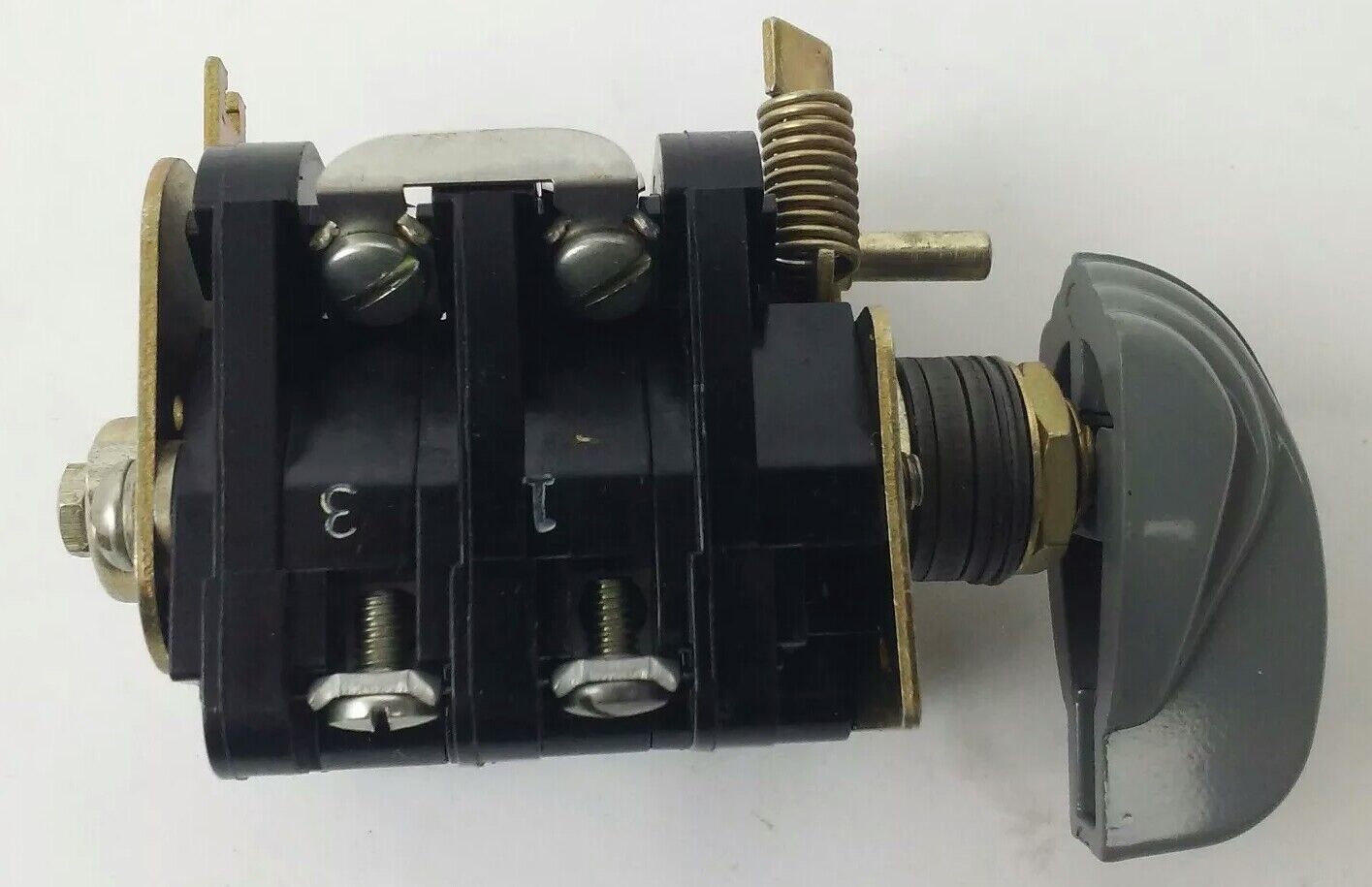 ALLEN BRADLEY BULLENTIN 806 H636759-1 SER. A, ROTARY PILOT SWITCH, 3 CIRCUITS