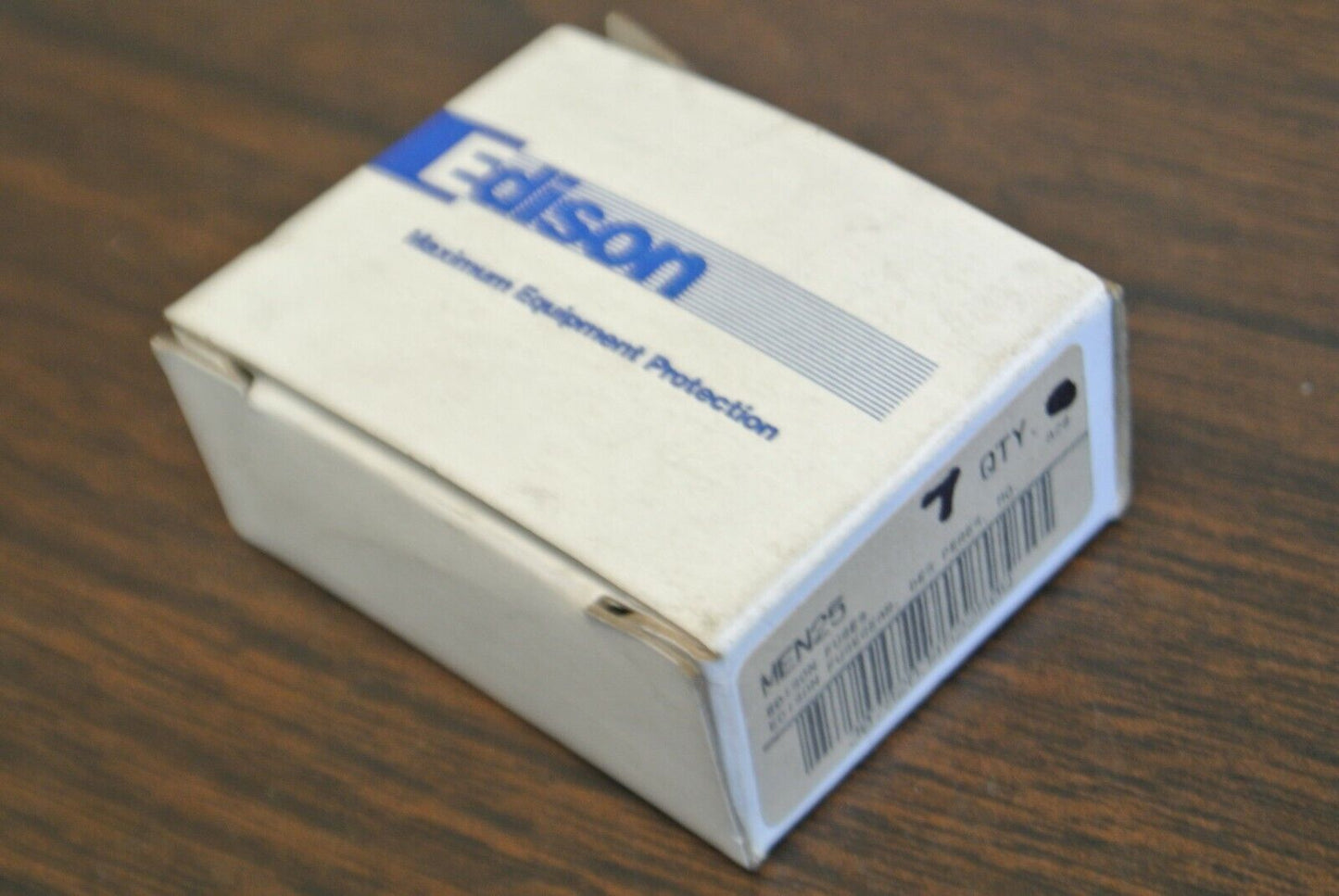 LOT of 7 / ECONOMY MEN25 TIME-DELAY FUSE / 25A / 250V / NEW SURPLUS / MEN 25