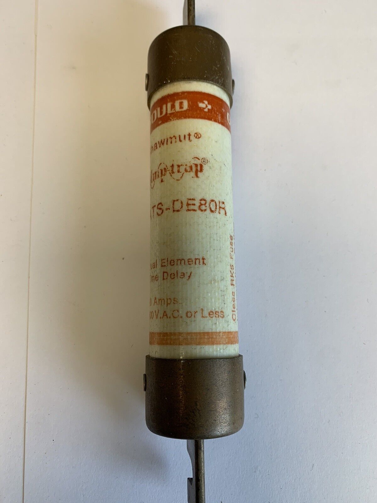 Gould Shawmut Amp-trap ATS-DE80R 80A 600V Fuse "Lot of 3"
